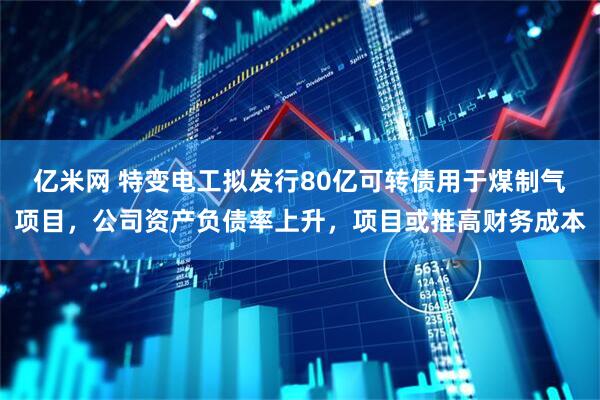亿米网 特变电工拟发行80亿可转债用于煤制气项目，公司资产负债率上升，项目或推高财务成本